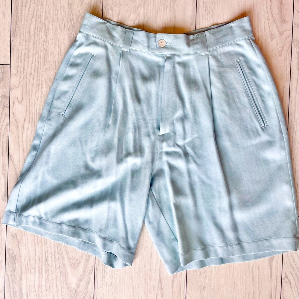 Tommy Bahama Silk Shorts, Women’s Size 10, Blue